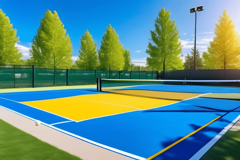 pickle ball court