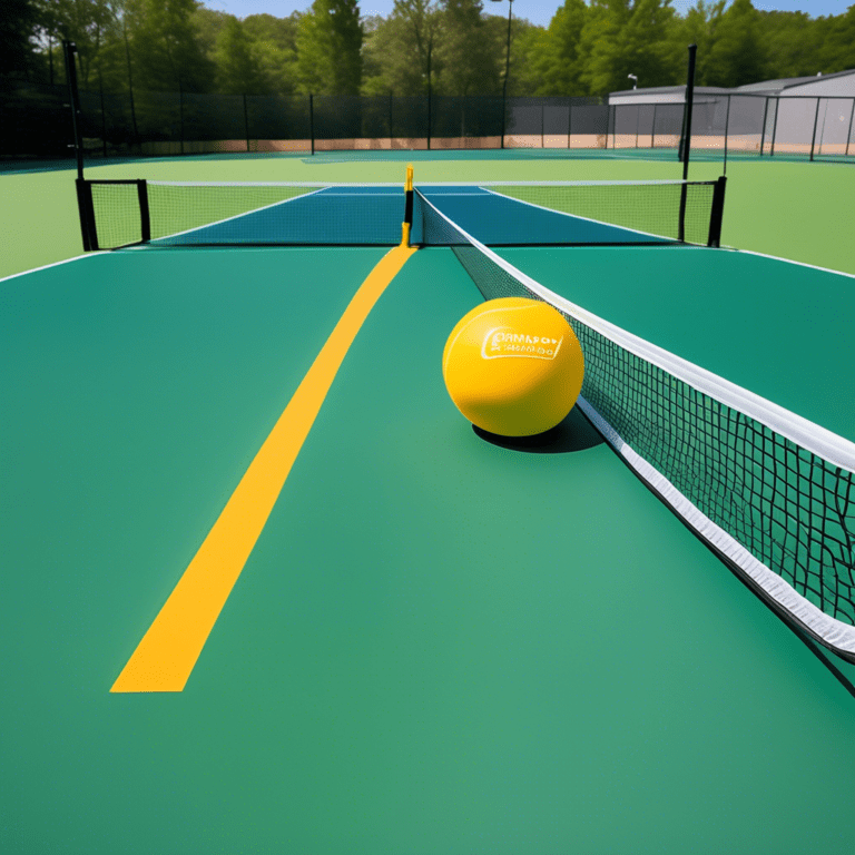 pickle ball court dimensions