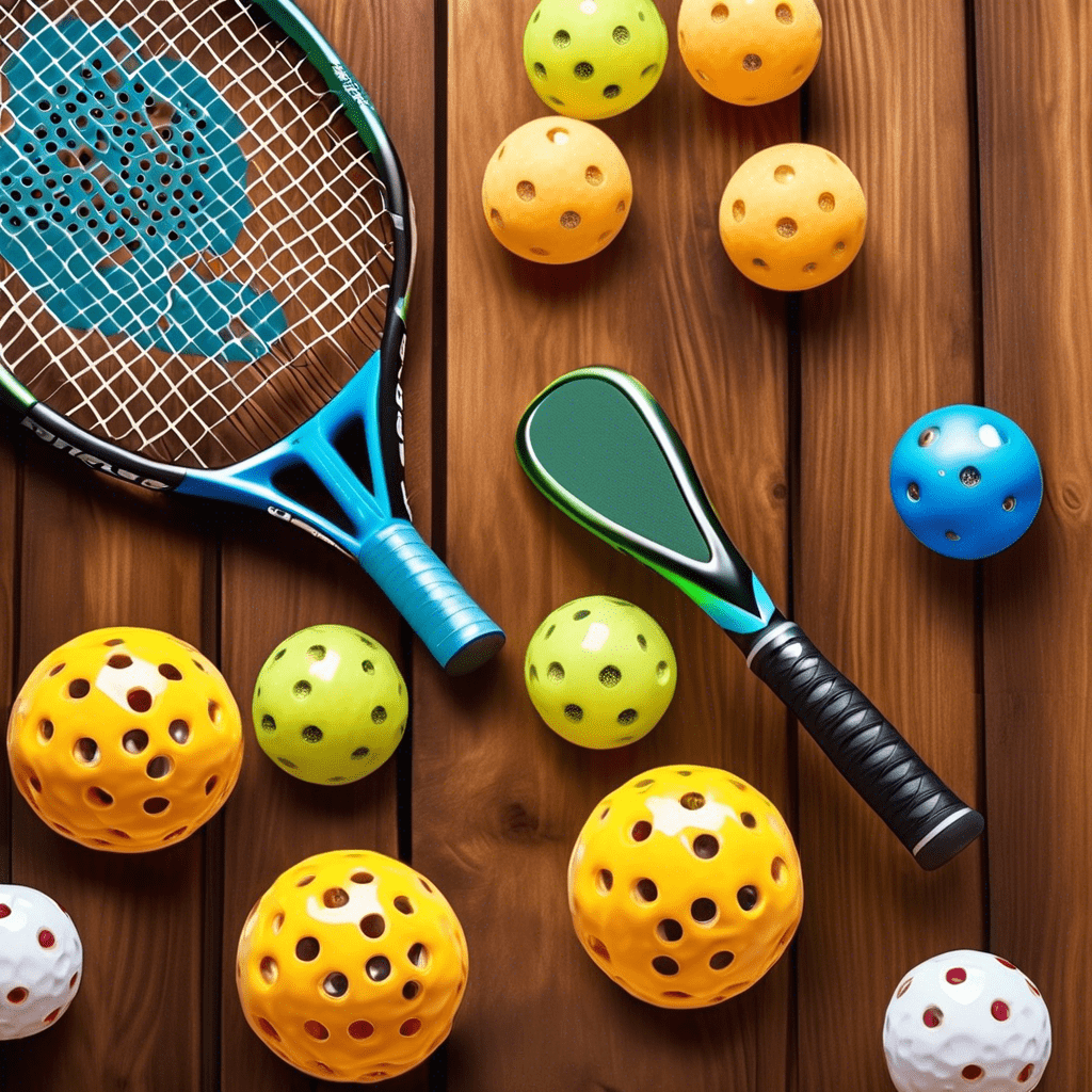 Pickleball Racket Close-up