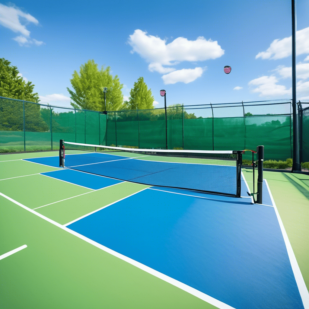 Pickleball Court Layout