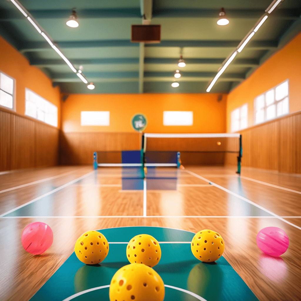 Indoor Pickle Ball Equipment