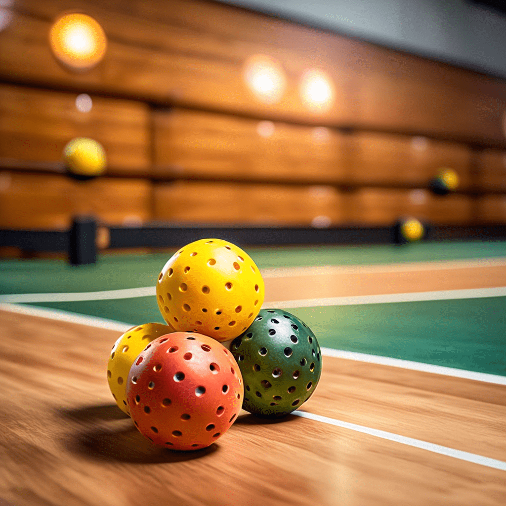 Different Types of Pickle Ball Balls