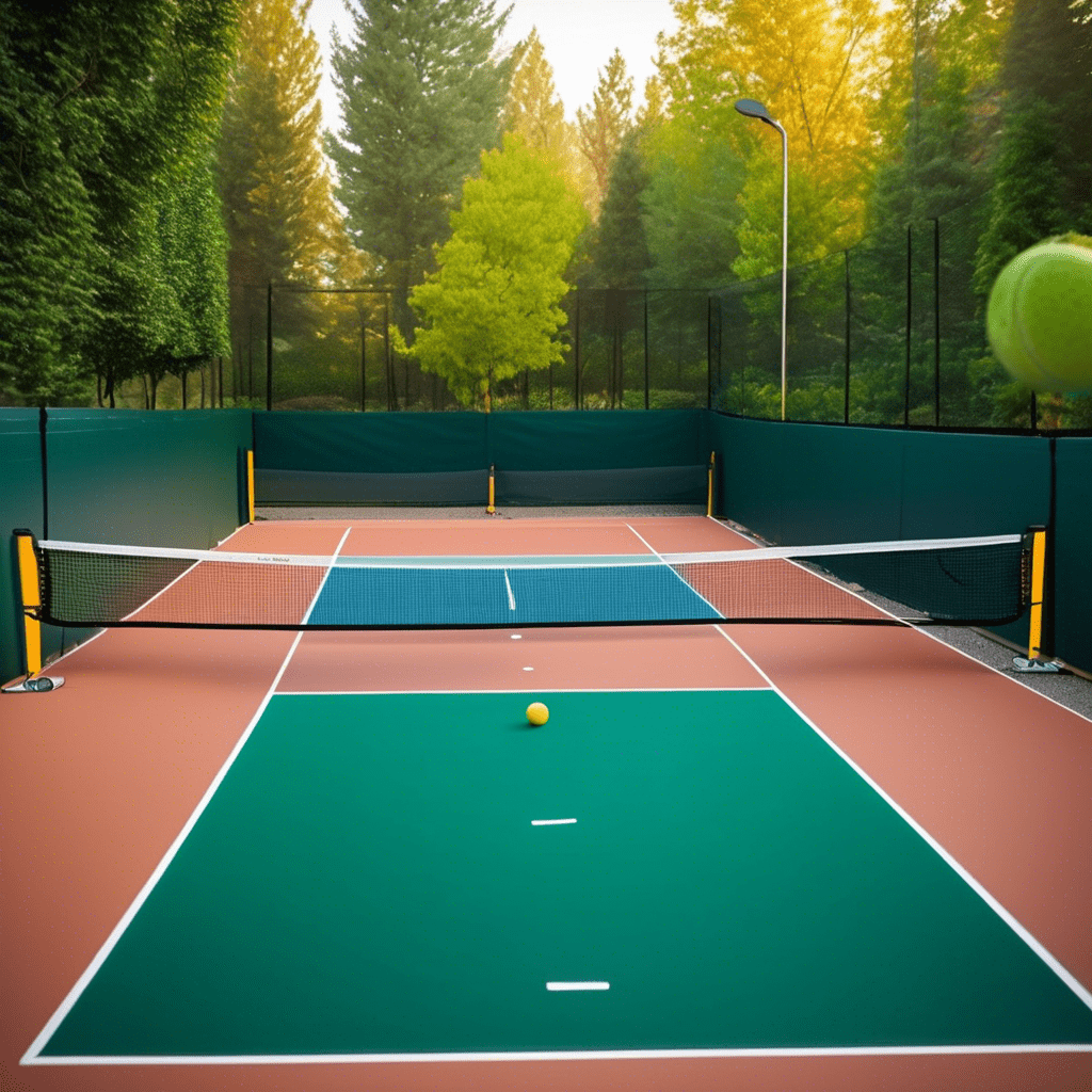 Pickle Ball Court Areas