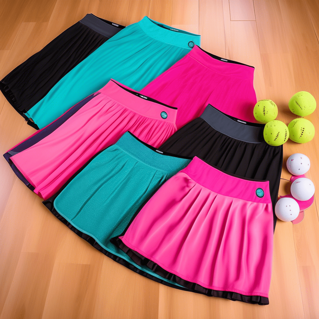 Pickle Ball Skirt Styles